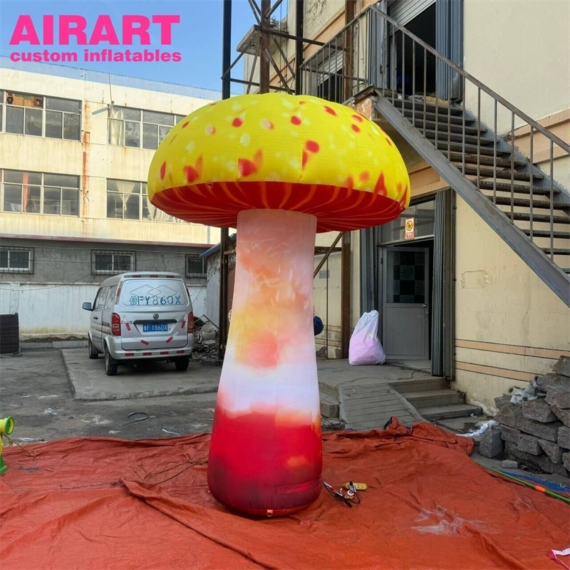 Hot sale giant inflatable mushroom inflatable mushroom model for party decoration