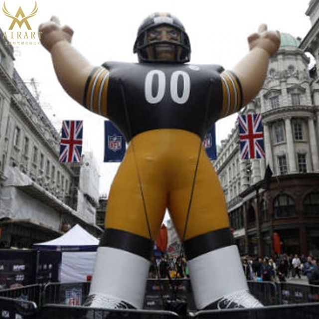 Inflatable rugby player,inflatable football player,inflatable character