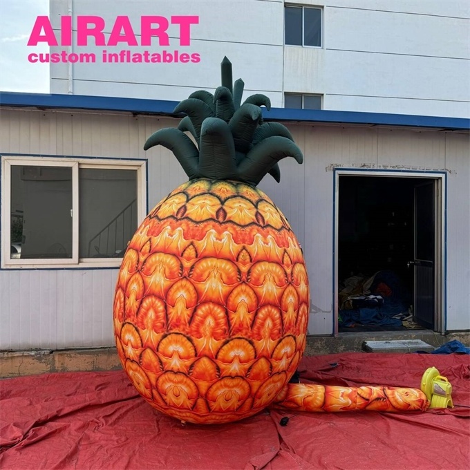 High quality inflatable pineapple inflatable fruit model for decoration