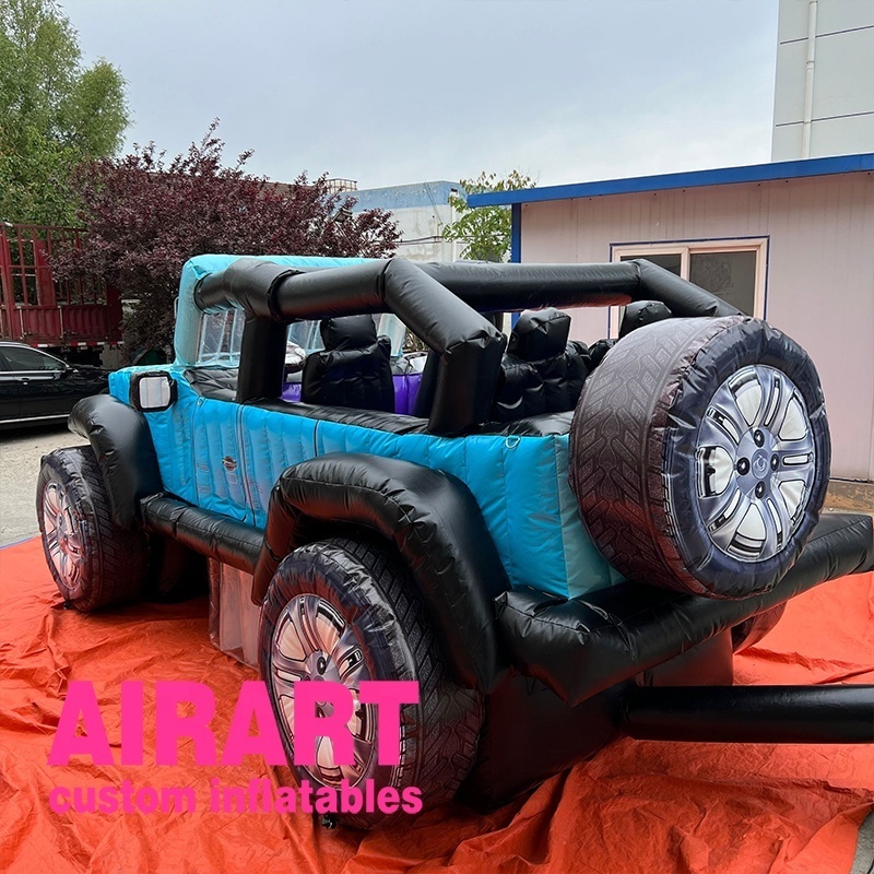 2022 Hot Sale Inflatable Jeep Car,Giant Inflatable Jeep For Advertising