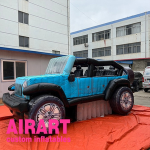 2022 Hot Sale Inflatable Jeep Car,Giant Inflatable Jeep For Advertising