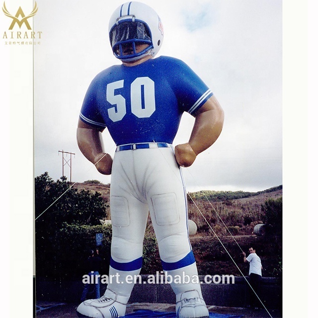 Inflatable rugby player,inflatable football player,inflatable character