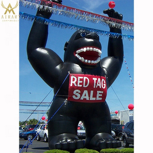 advertising giant inflatable gorilla monkey animal