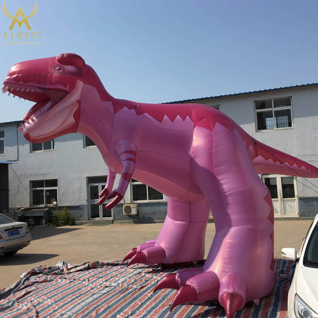 factory outlet Giant inflatable dragon t-rex inflatable green dinosaur in advertising inflatables