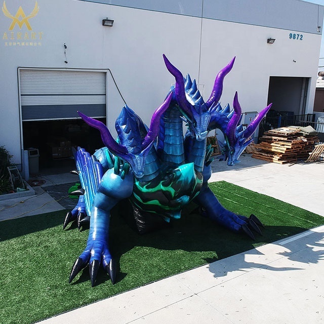 Art Gallery decoration huge inflatable dragon balloon customized halloween festival monster character