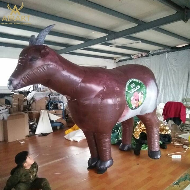 Inflatable goat costume advertising event giant inflatable sheep