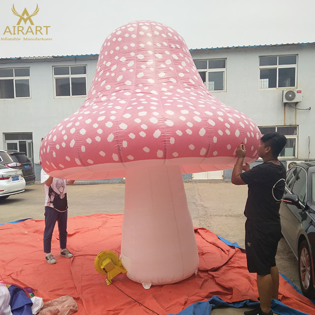 advertising party props decorations giant inflatable mushroom