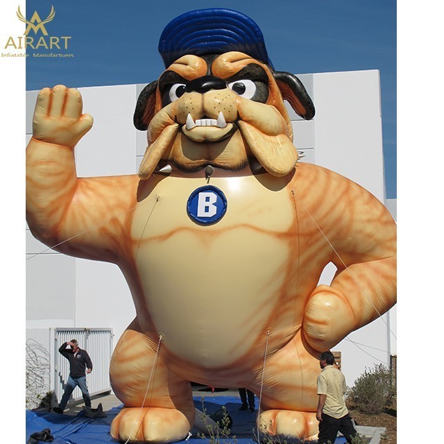 Wholesale Event inflatable Pet dog mascot, giant inflatable animal dog for outdoors