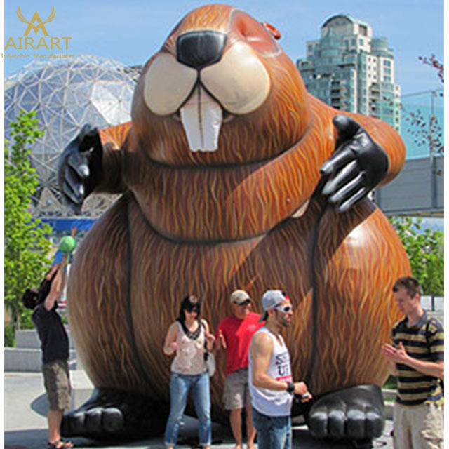 2020 Hot sale giant inflatable groundhog for advertising