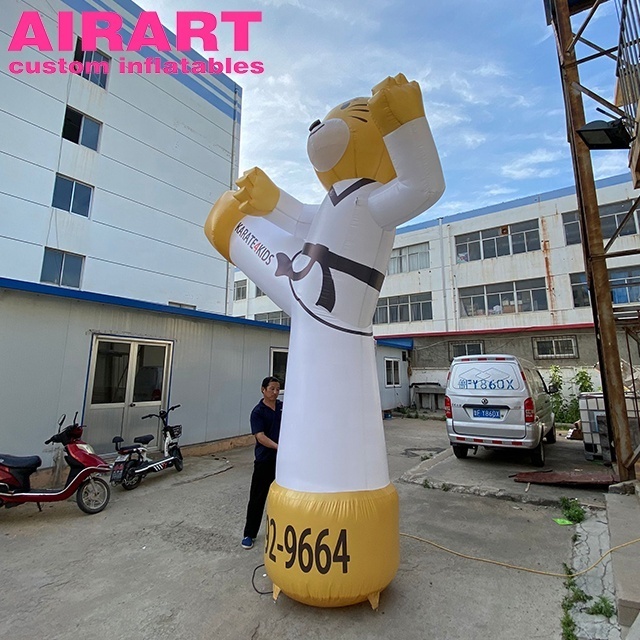 inflatable karate doll,Outdoor Advertising Customized Inflatable Taekwondo Man Cartoon Toys