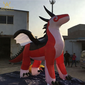 Giant custom inflatable horse anime cartoon mascot balloon