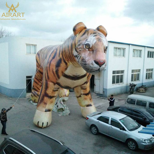 Custom made promotion giant inflatable goat model animal balloon for party supplies