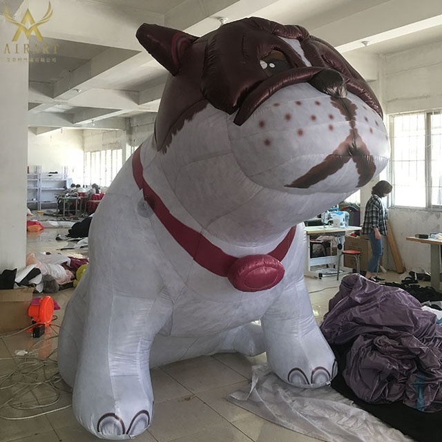 giant inflatable dog boston terrier customized your own Pets shape