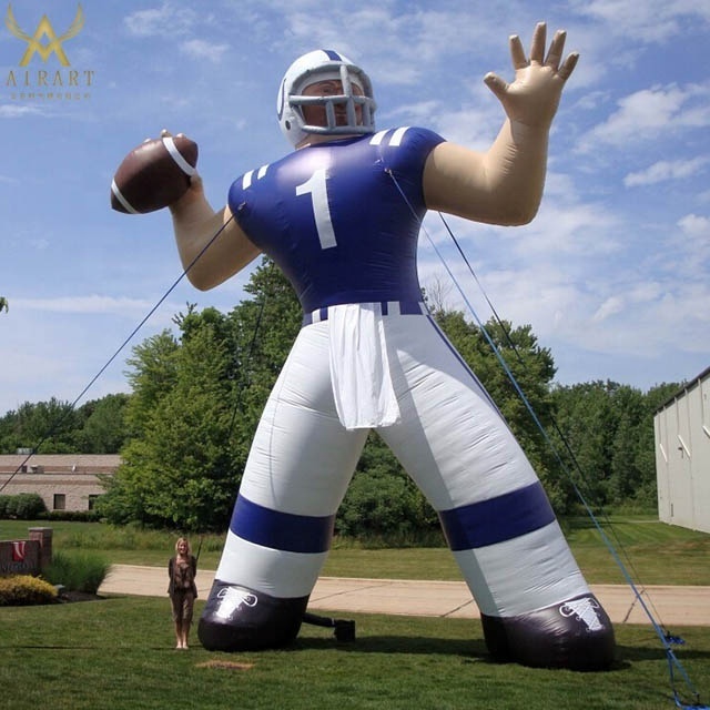 Inflatable rugby player,inflatable football player,inflatable character