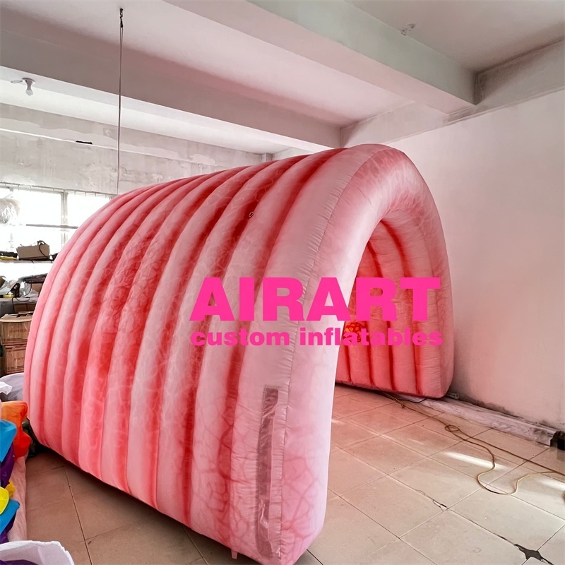 Tunnel Inflatables, Entrance Tunnel Inflated, Custom Inflatable Colon Tunnel