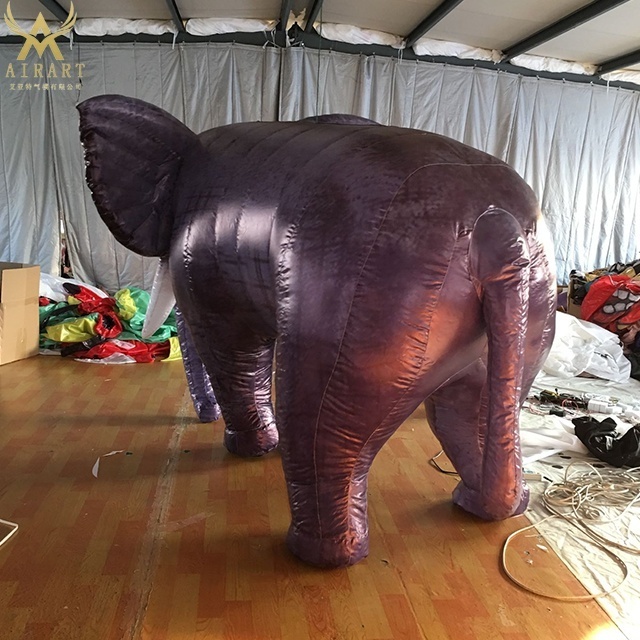 cute inflatable elephant costume mascot for adults or kids