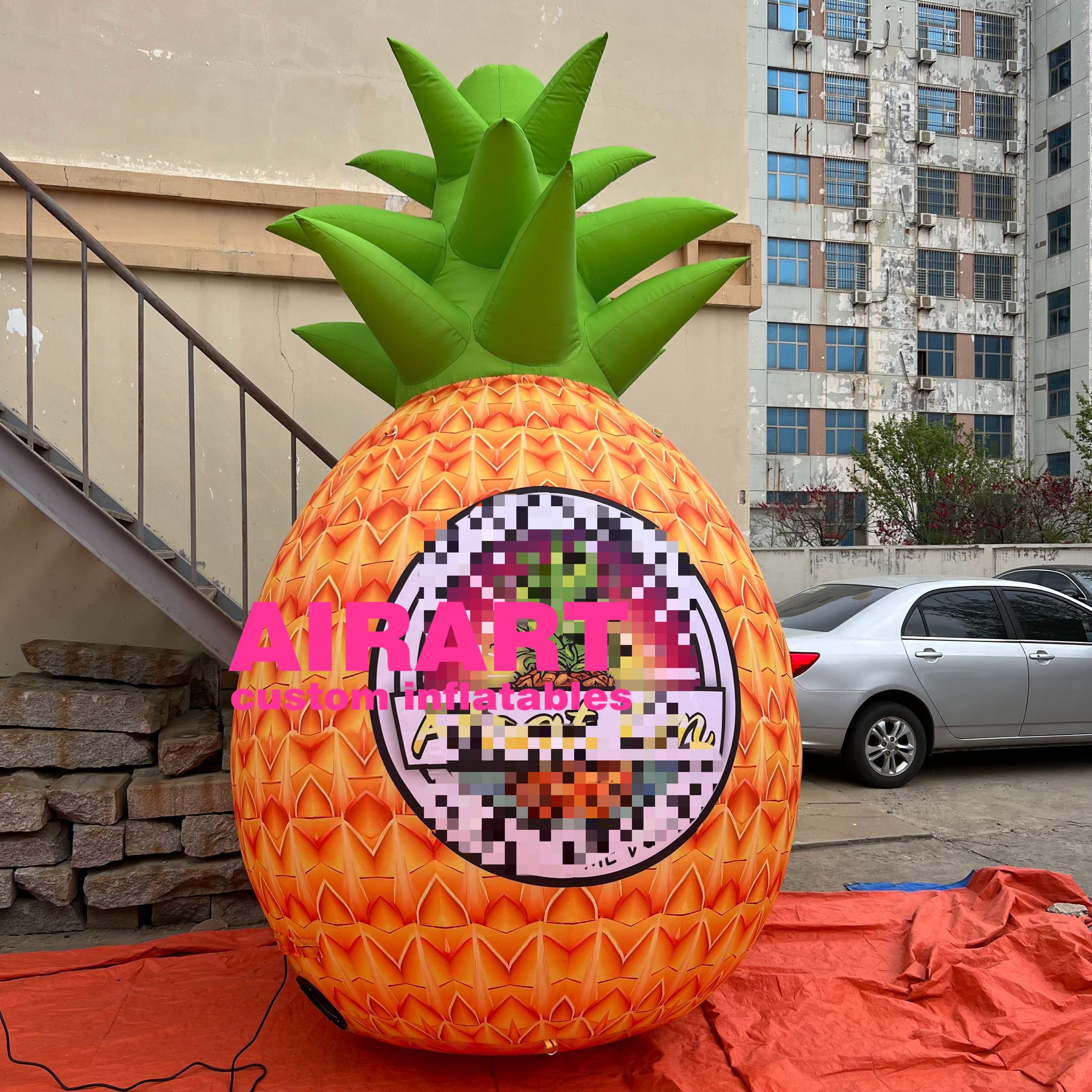 realistic looking Inflatable Pineapple advertising balloon,giant inflatable fresh pineapple fruit toy balloon for promotional