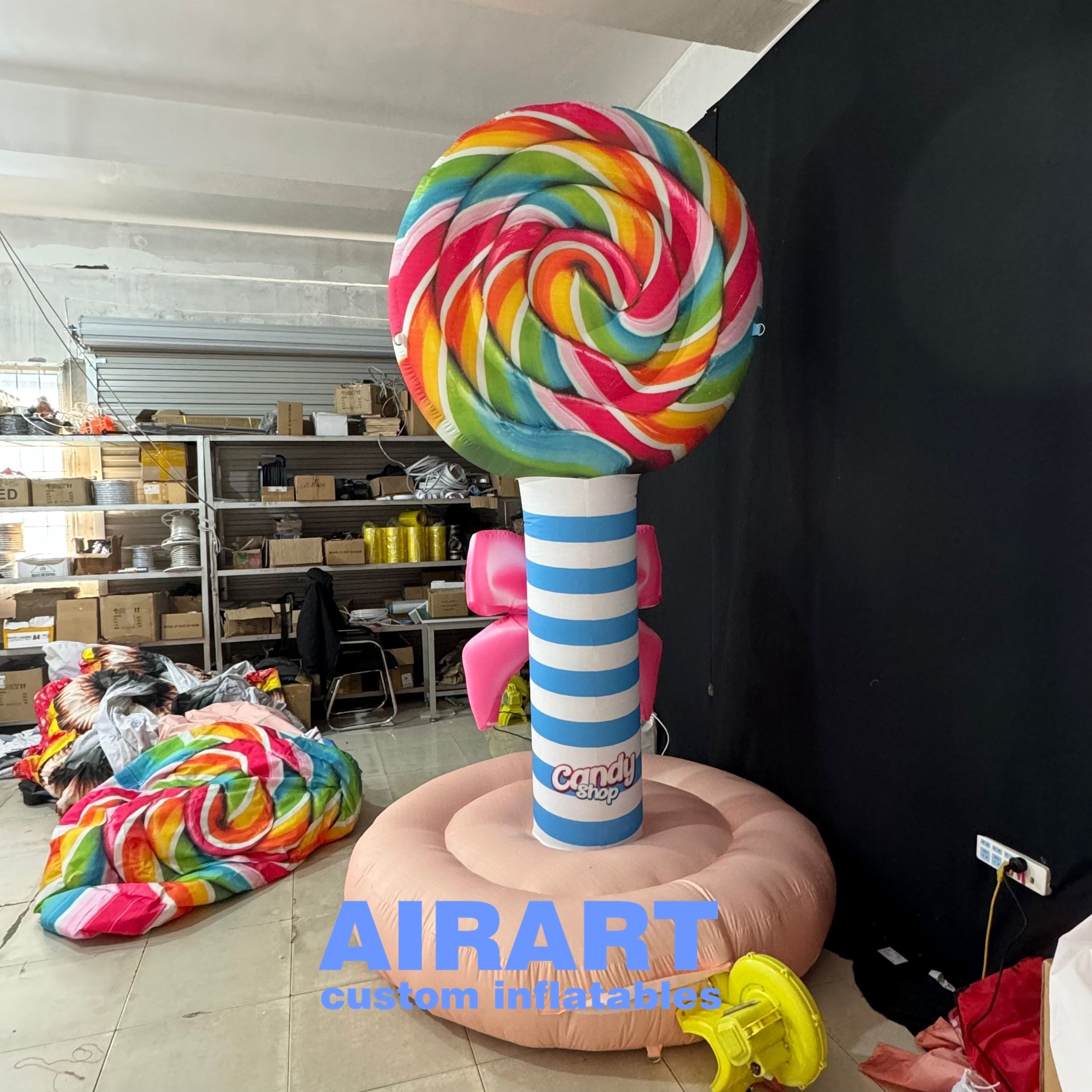 Candy decoration inflatable candy balloon inflatable sweet