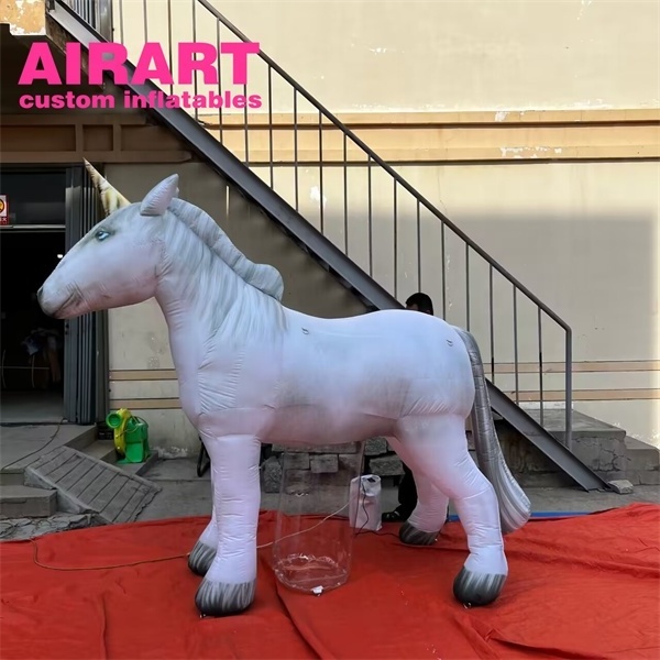 Outdoor decoration inflatable animal balls, giant inflatable horses