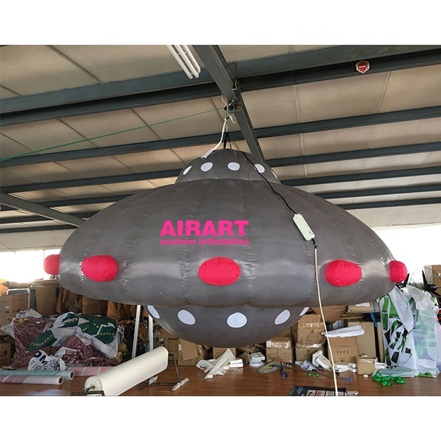 Giant inflatable ufo model inflatable ufo balloon for decoration