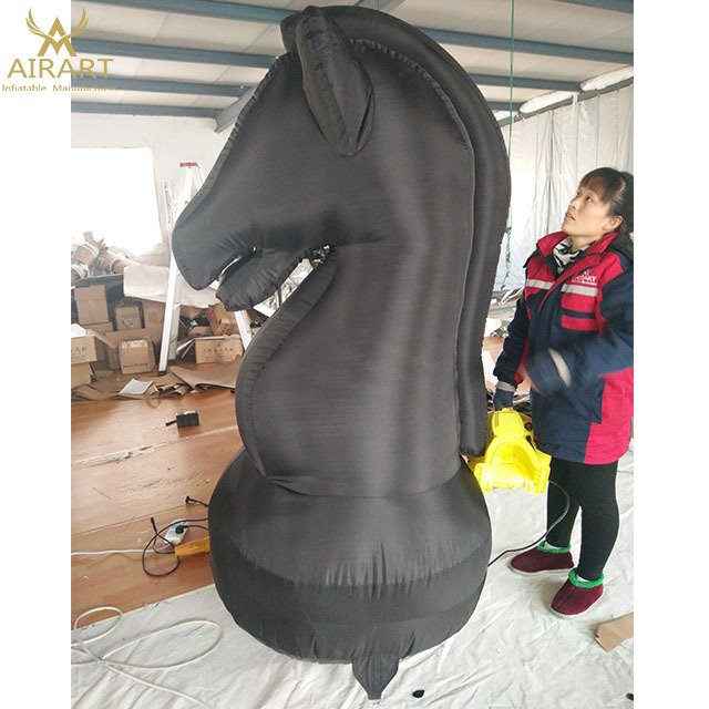 Giant custom giant inflatable airblown chess pieces shape balloon for sale