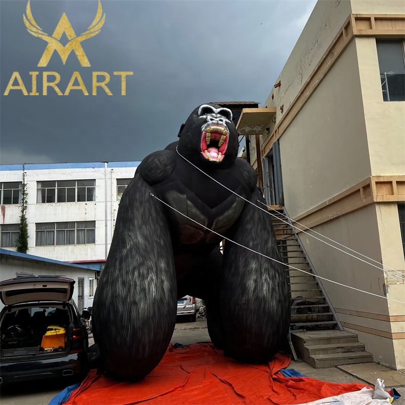 Airart Toys Custom Simulation Gorilla Inflatable Model