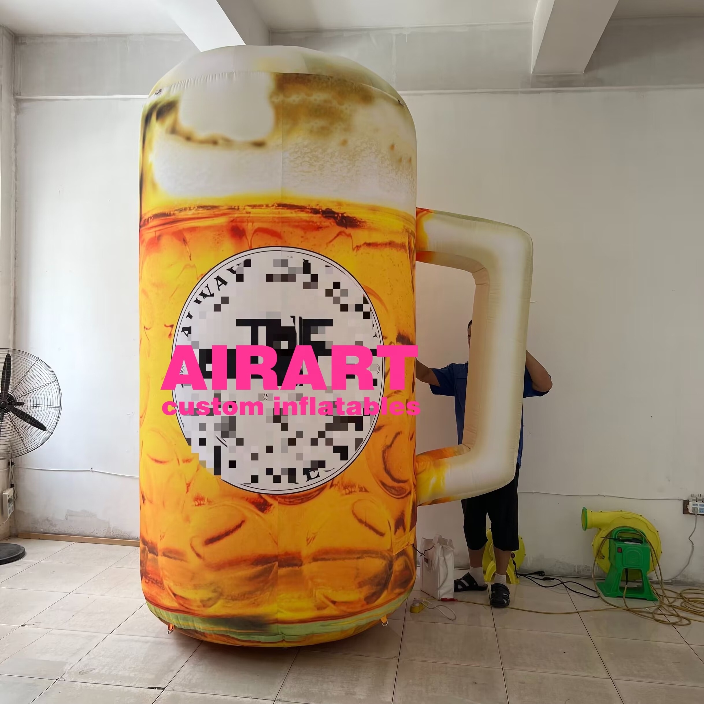 Beer Festival Inflatable Bottle Custom Advertising Can Inflated