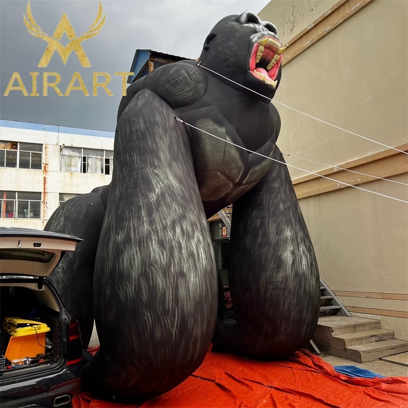 Airart Toys Custom Simulation Gorilla Inflatable Model