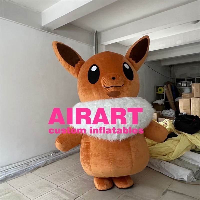 High Quality Plush Inflatable Costume Inflatable Walking Mascot Costume