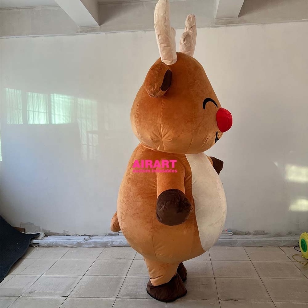 Lovely Advertising Inflatable Christmas Reindeer Costumes