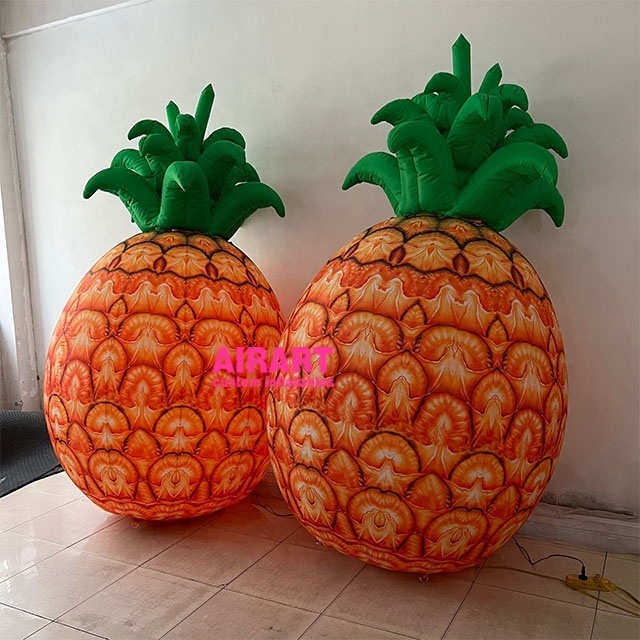 Promotional Fruit Balloon Giant Size Inflatable Pineapple Model