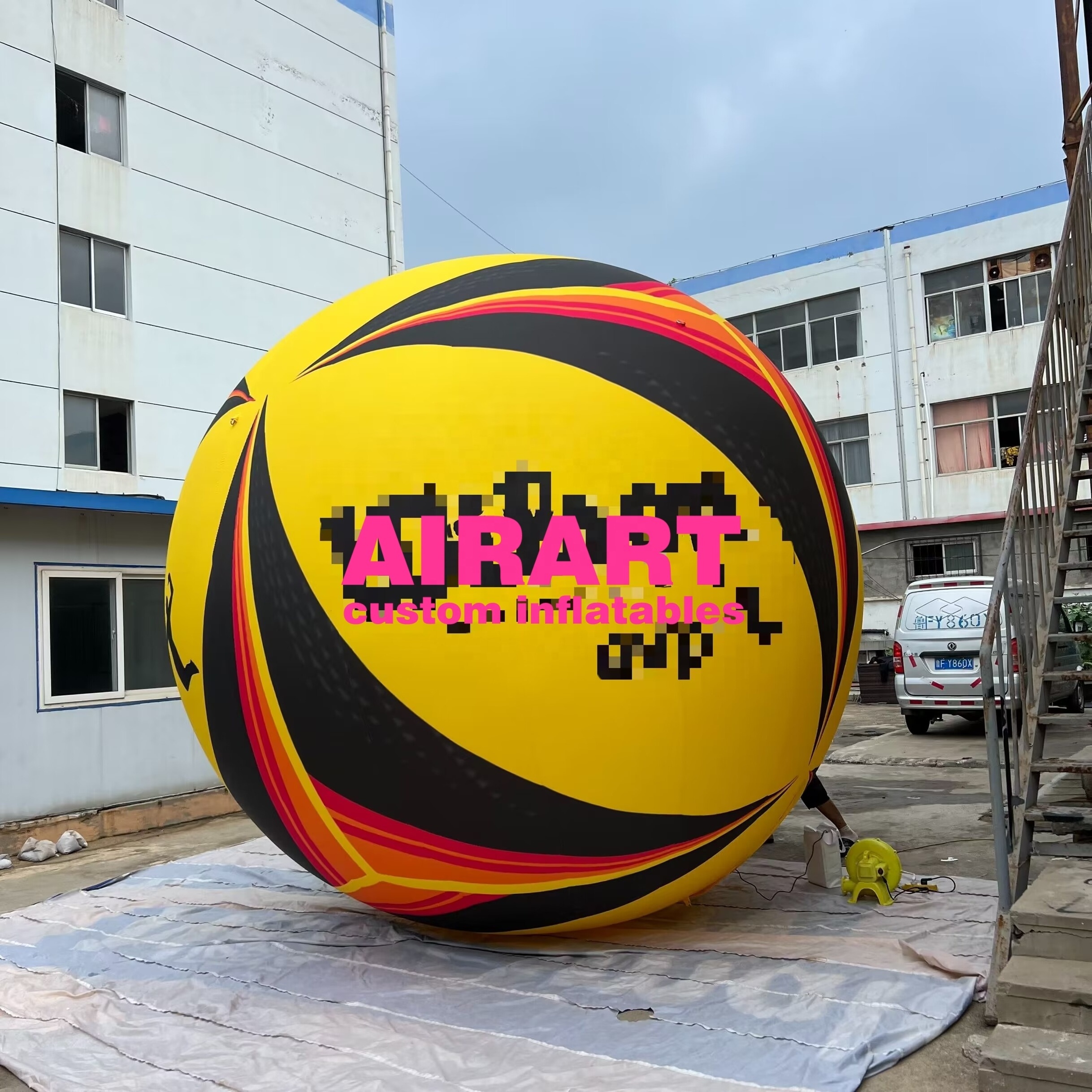 Giant Volleyball Ball Inflatable For Sporting Event Advertising Decoration