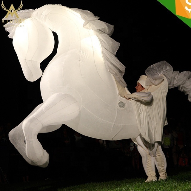 Big Discount !inflatable horse costume balloon for adult in stock