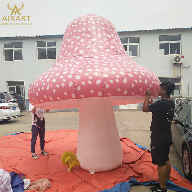 advertising party props decorations giant inflatable mushroom