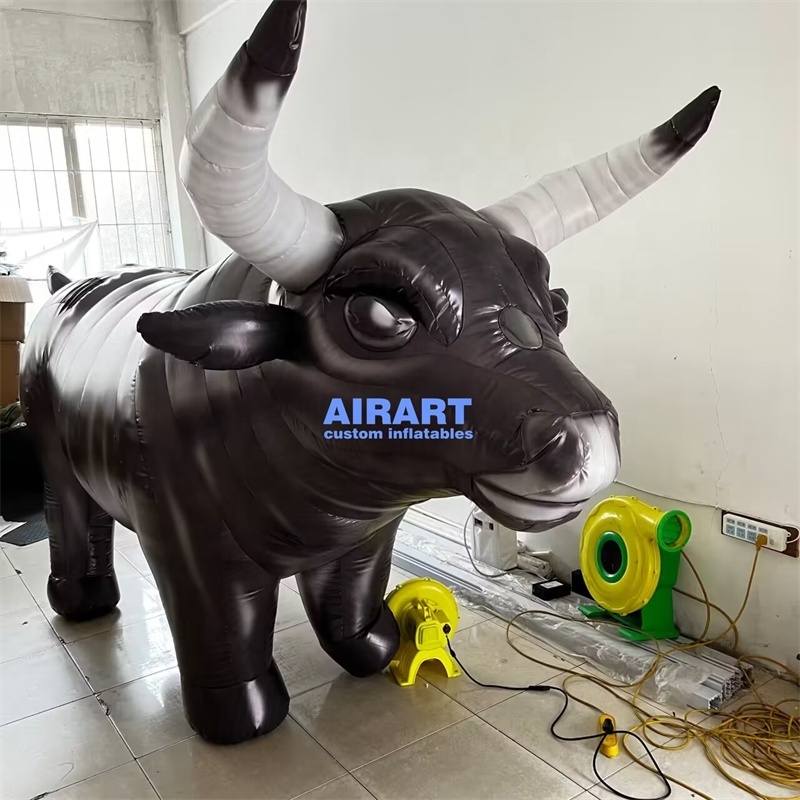 Hot sale activity decorate inflatable OX cow costume,events inflatable animal suit for sale