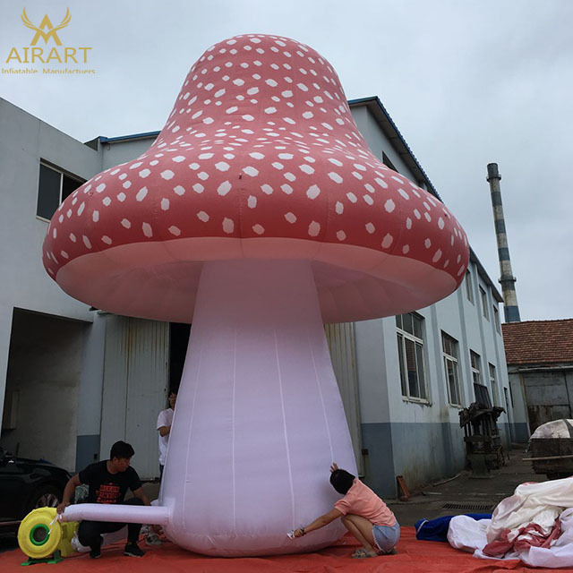 advertising party props decorations giant inflatable mushroom