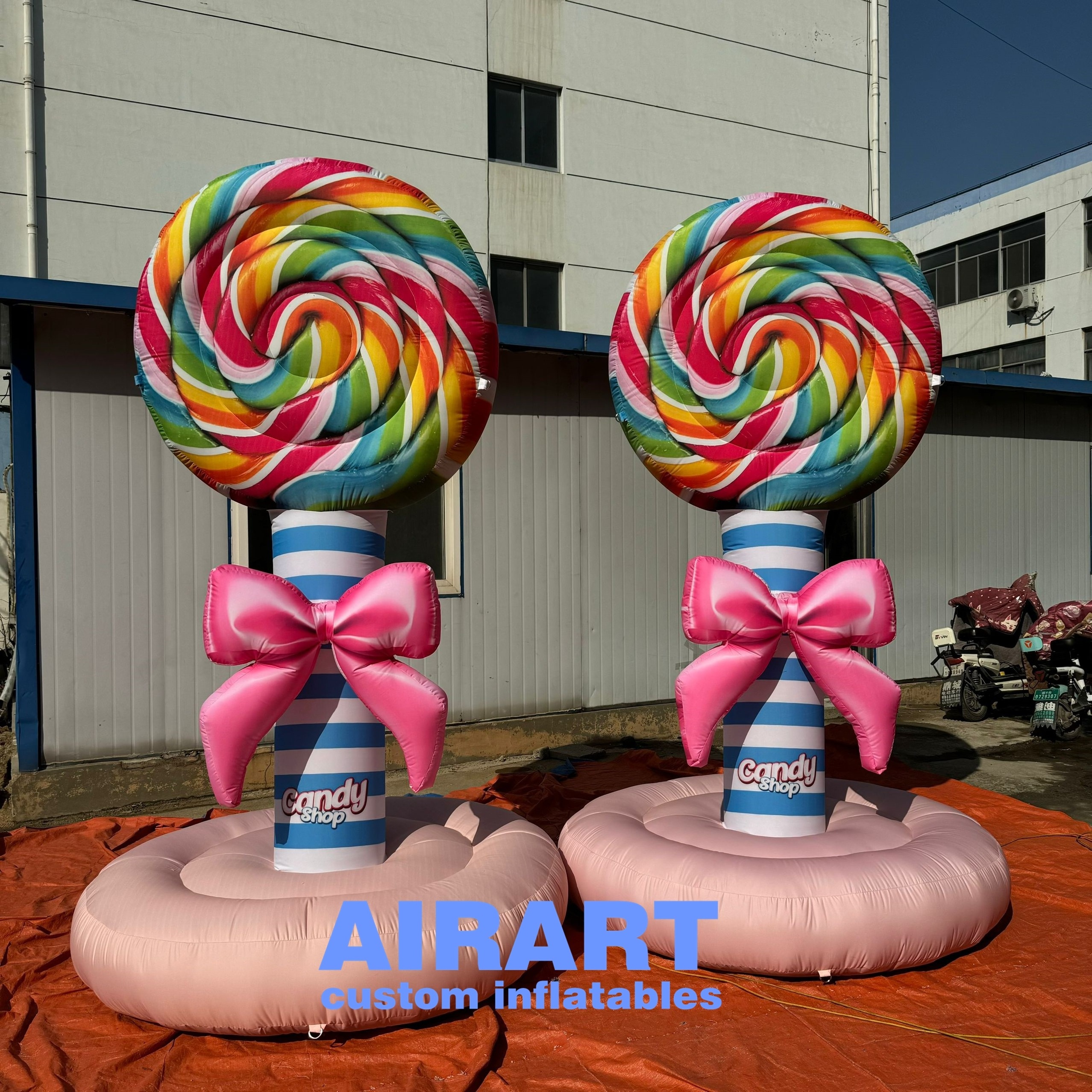 Candy decoration inflatable candy balloon inflatable sweet