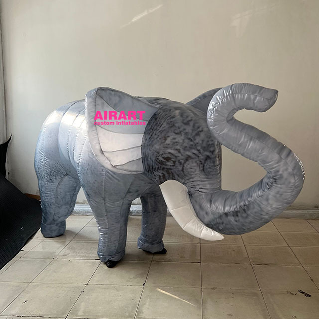 Inflatable Mascot Costume, Elephant Mascot Inflatable Costume, Customized Inflatable Elephant Costume