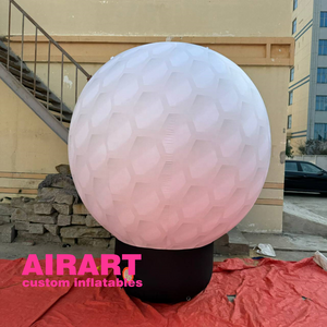 portable inflatable golf balloon for shop advertising decoration