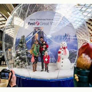 Christmas decoration giant inflatable snowballs