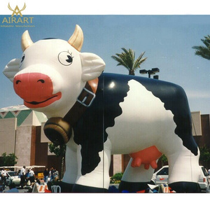 Giant inflatable cow adorn inflatable animal cartoon mascot