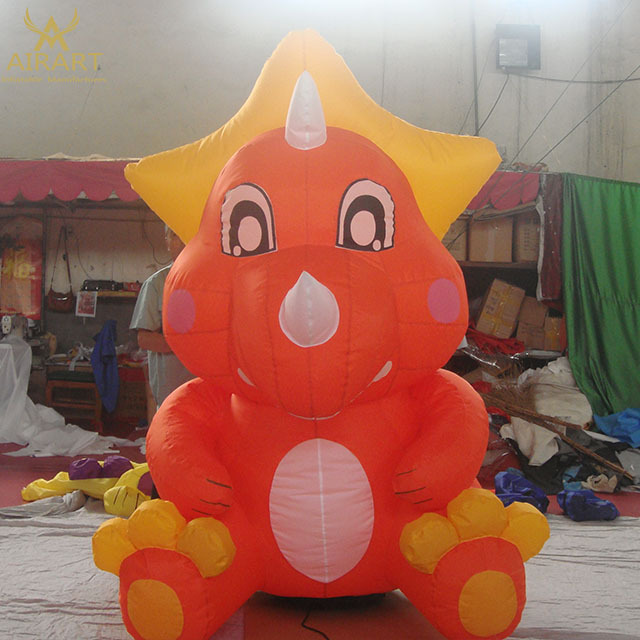 Giant custom inflatable horse anime cartoon mascot balloon