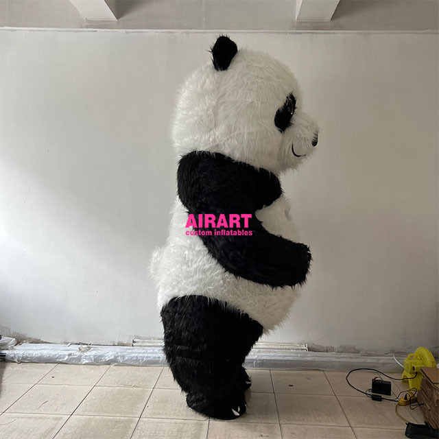 Hot sale inflatable Panda costume inflatable animal costume