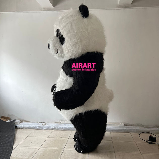 Hot sale inflatable Panda costume inflatable animal costume