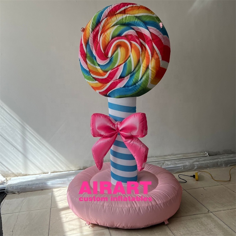 Hot sale Inflatable Colorful lollipops inflatable inflatable candy