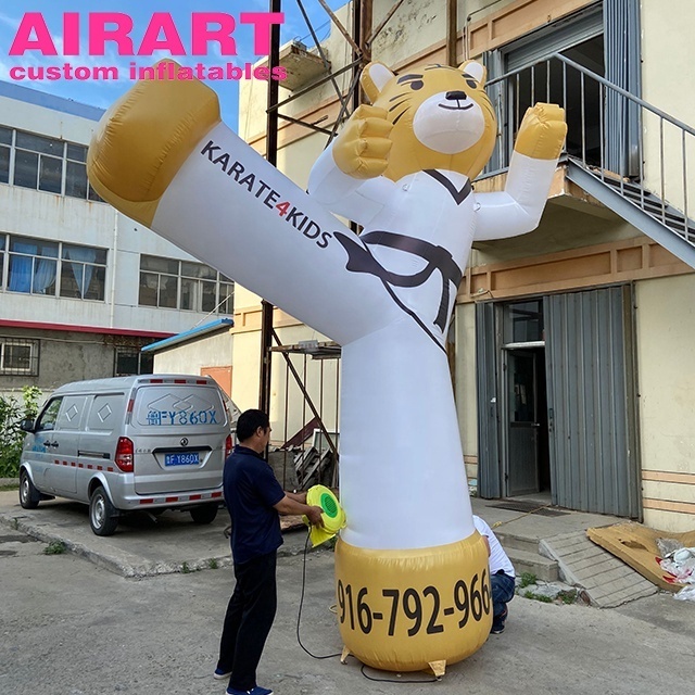 inflatable karate doll,Outdoor Advertising Customized Inflatable Taekwondo Man Cartoon Toys