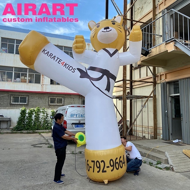 inflatable karate doll,Outdoor Advertising Customized Inflatable Taekwondo Man Cartoon Toys