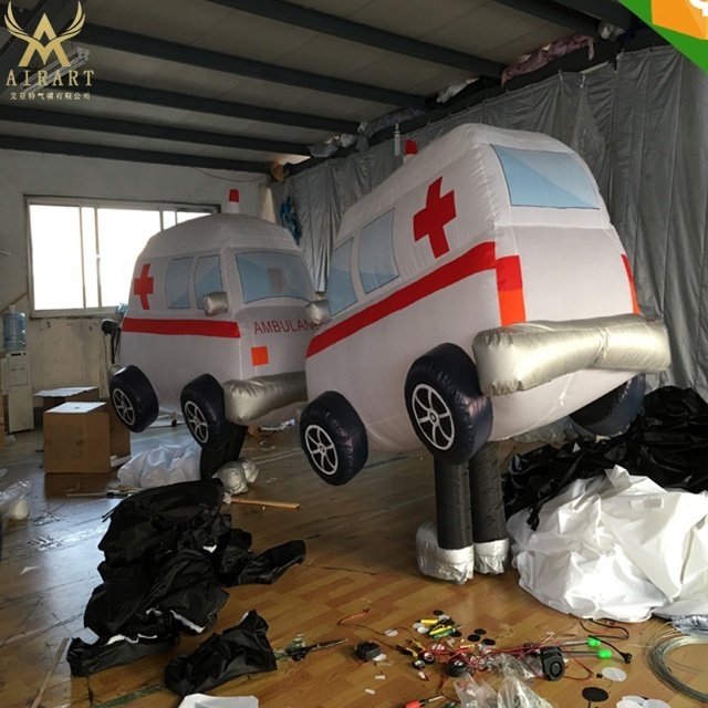 Advertising inflatable ambulance costume inflatable car costume