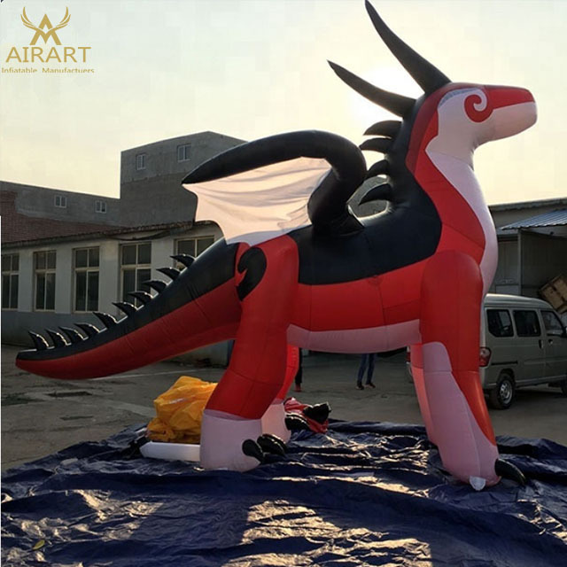 Giant custom inflatable horse anime cartoon mascot balloon