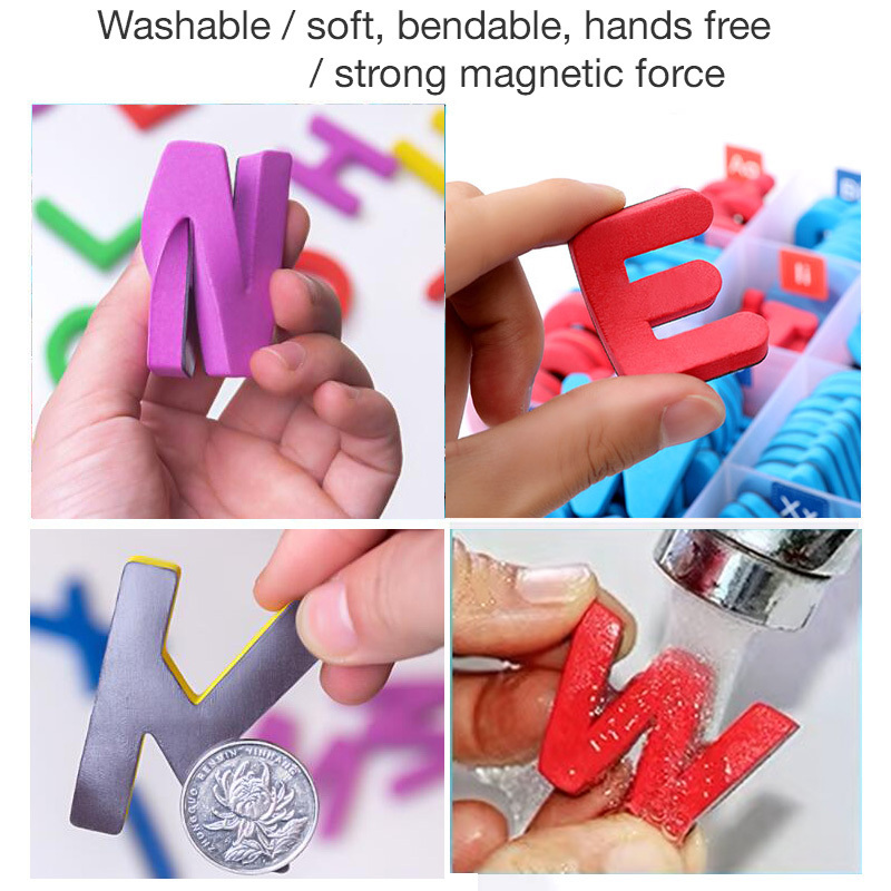 Kid Alphabet learning Letters EVA toy letter 3d fridge magnet foam educational learning toys